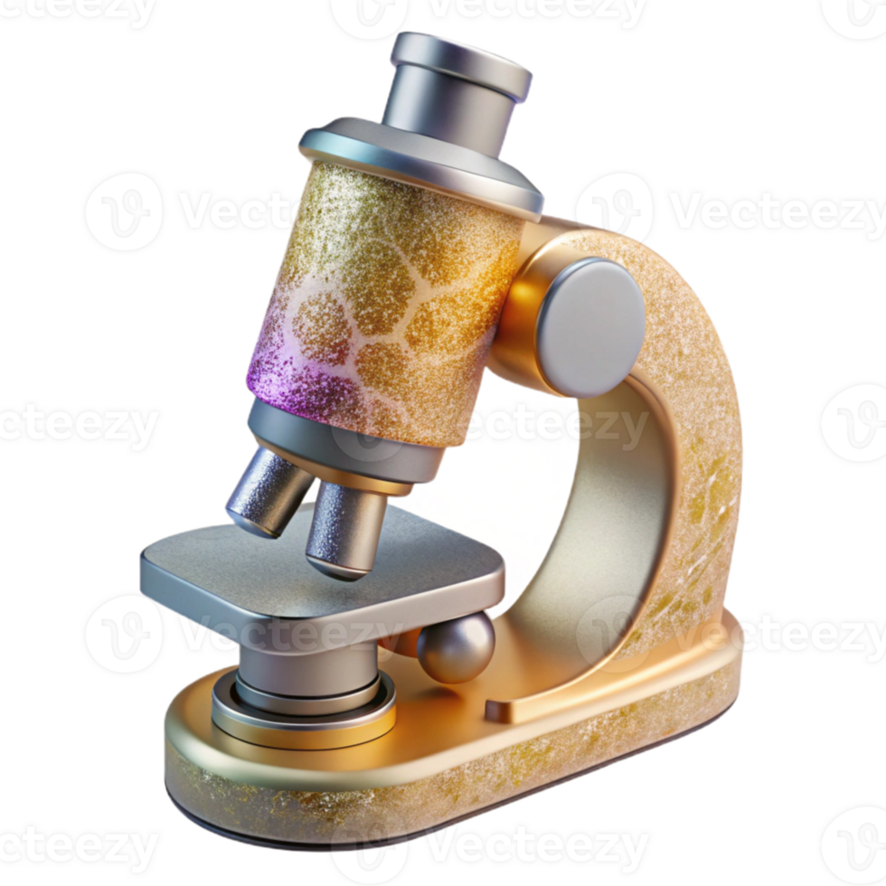 wonderful contemporary Microscope Laboratory Equipment Cutout for Scientific Research high quality png