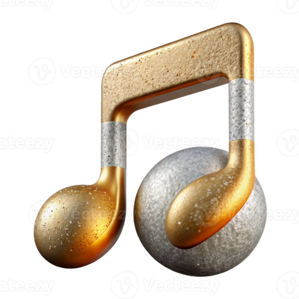 extraordinary classic Modern Music Note Icon Isolated for Entertainment Projects high resolution png