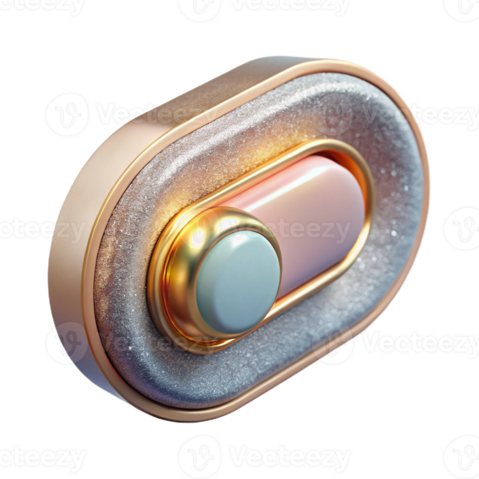 extraordinary vintage Modern Toggle Switch Ui Element Transparent Background authentic png