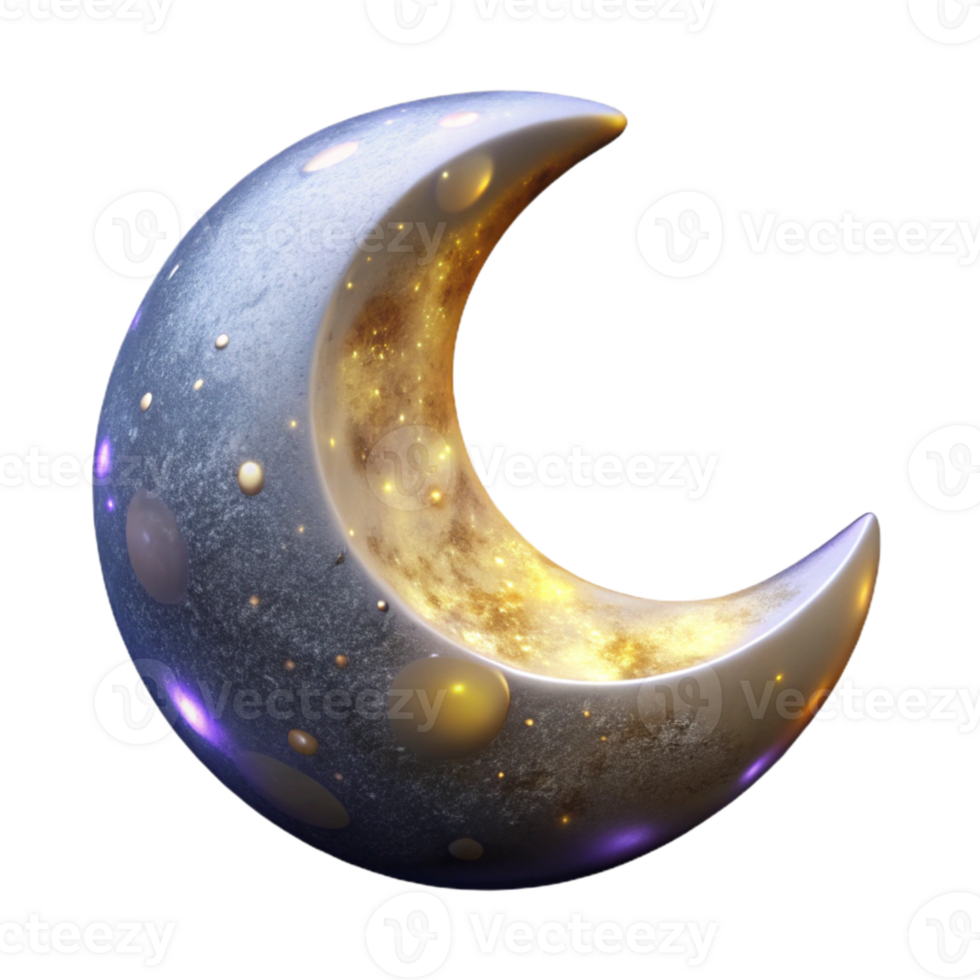 impressive creative Moon Silhouette Isolated for Night Sky Graphics authentic png