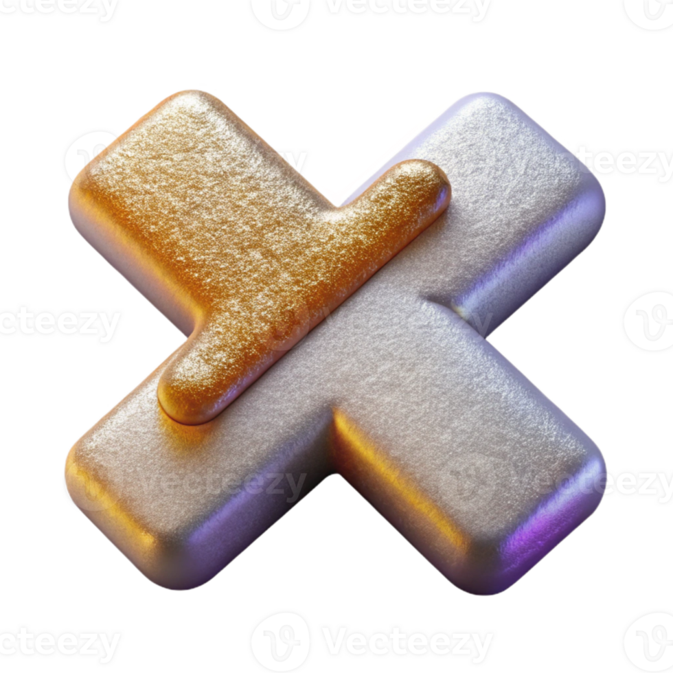 beautiful creative Multiplication Symbol Isolated for Math Problems ...