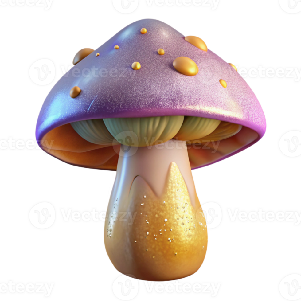 wonderful traditional Mushroom Illustration Isolated for Nature Graphics authentic png