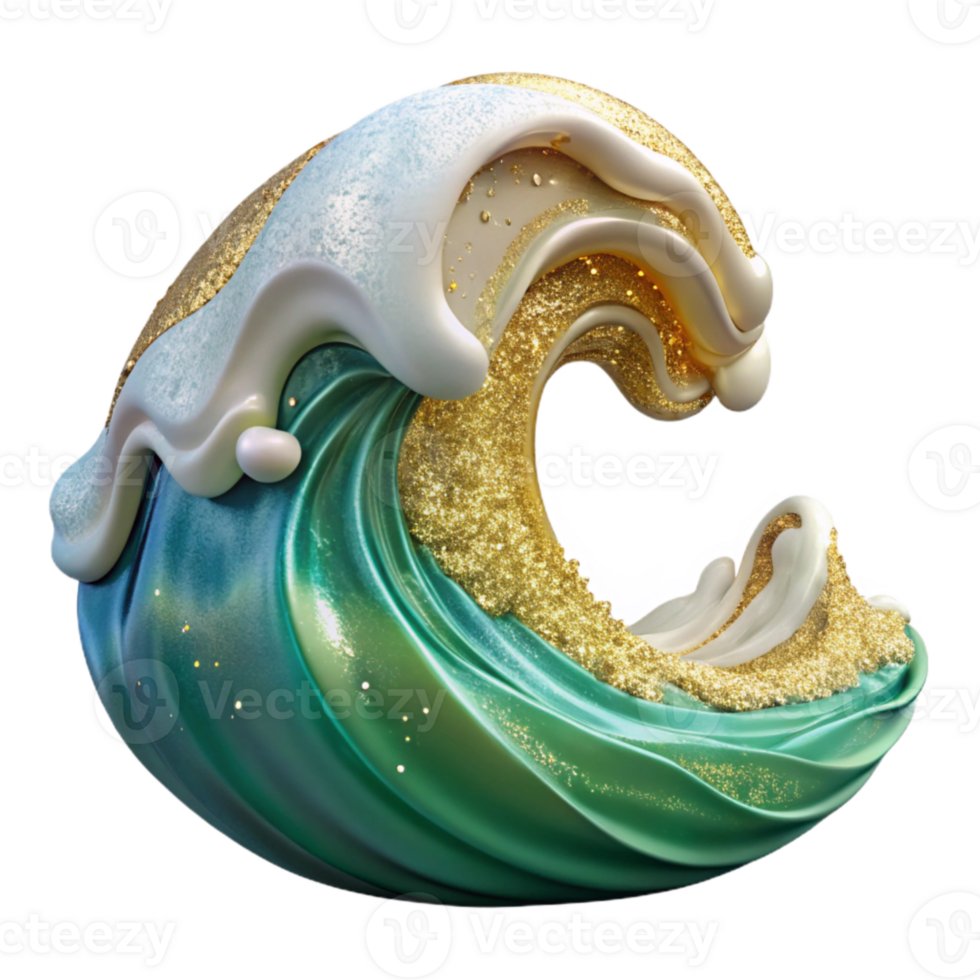 extraordinary traditional Ocean Wave Crest Isolated Cutout for Surfing Graphics high resolution png