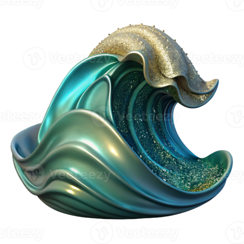 beautiful vintage Ocean Wave Transparent for Surfing Graphics genuine png
