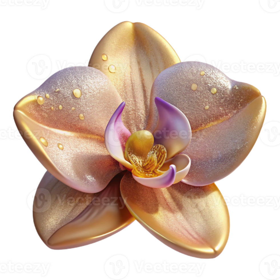 beautiful contemporary Orchid Flower Transparent for Floral Design exclusive png