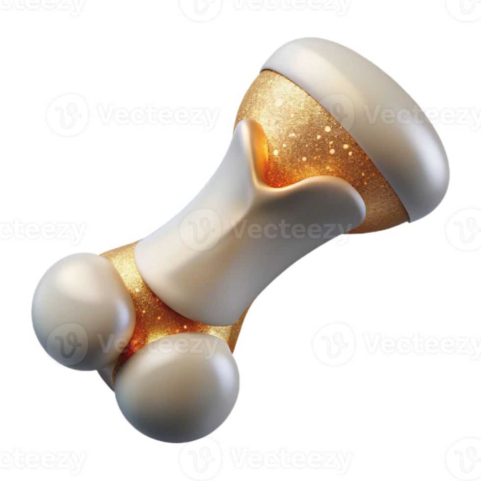 dramatic abstract Orthopedic Icon Bone Joint Transparent for Medical Presentations authentic png