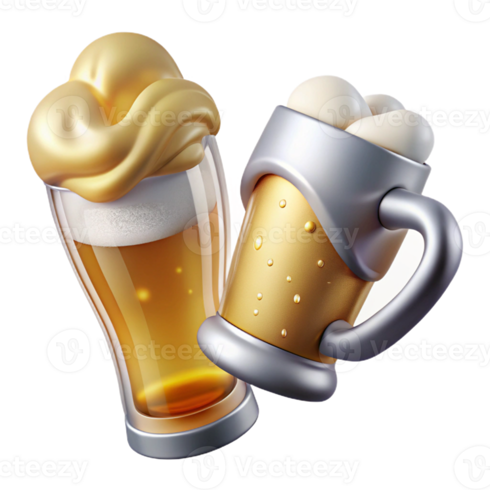 extraordinary traditional Pint Glass Beer Glass Clear Cutout for Pubs and Bars professional png