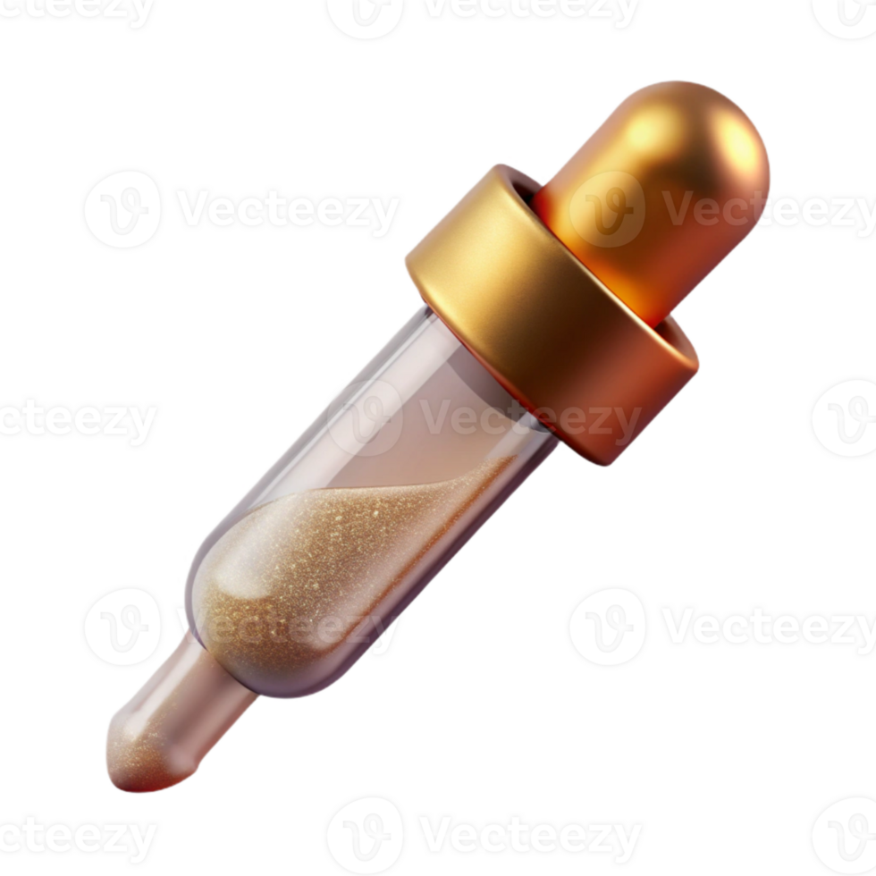 impressive rustic Pipette Dropper Isolated for Chemical Experiment Illustrations professional png