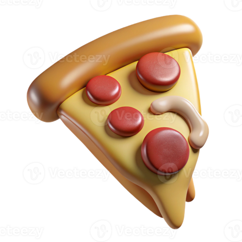 stunning creative Pizza Slice Pepperoni Italian Food Transparent for Pizzeria Websites authentic png