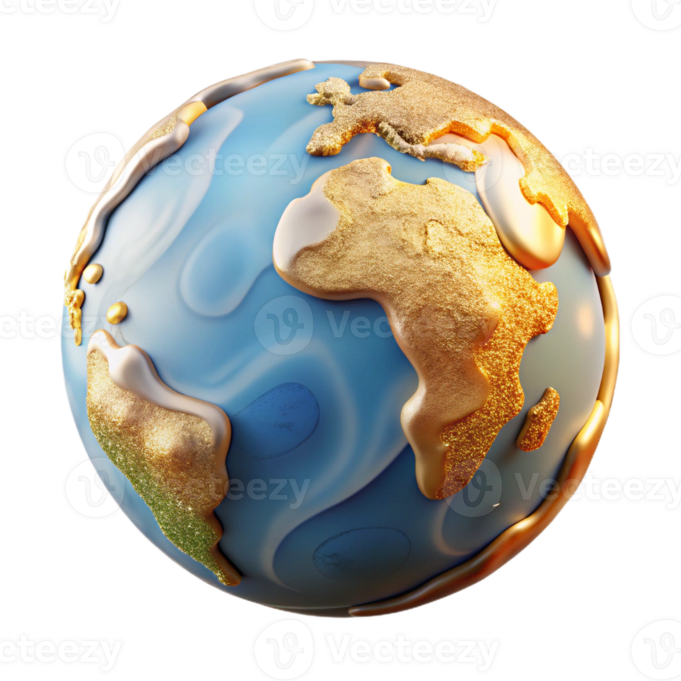 vibrant minimalist Planet Texture Earth Surface Cutout for Geography Projects png