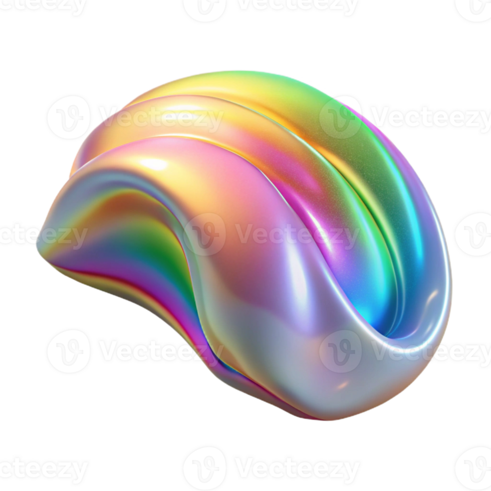 magnificent classic Rainbow Holographic Texture Isolated for Trendy Projects png