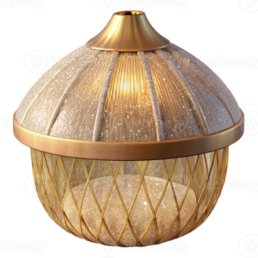 beautiful classic Rattan Lamp Shade Transparent Background Home Decor authentic png