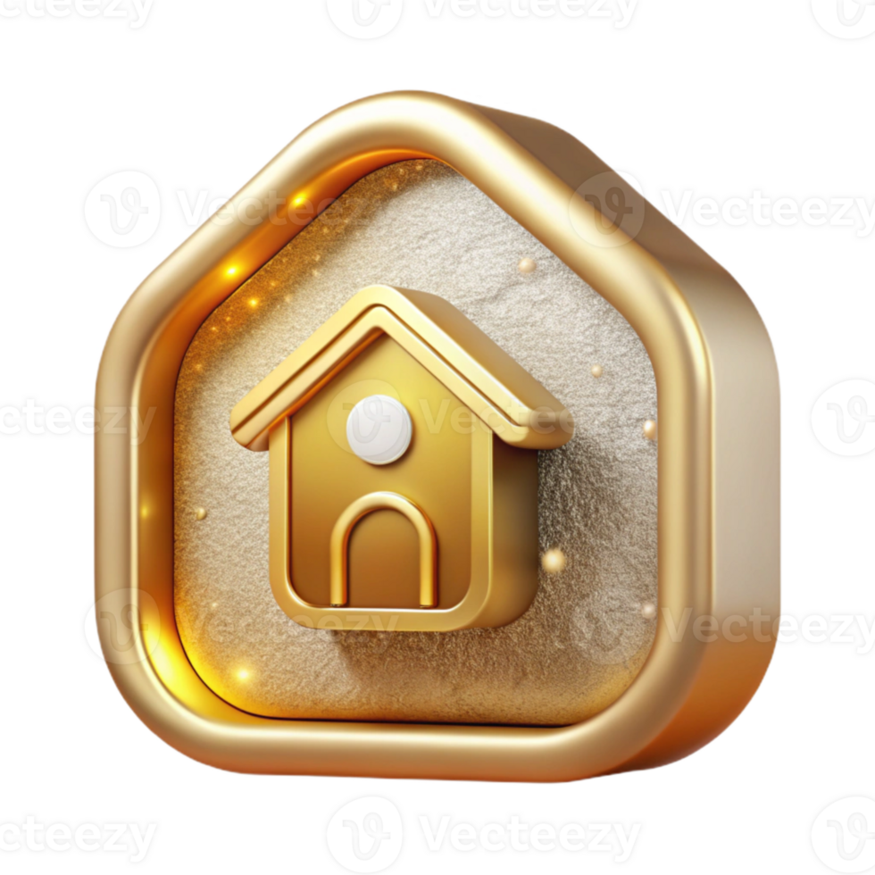 elegant artistic Smart Home Customization Icon Transparent for User Settings professional png