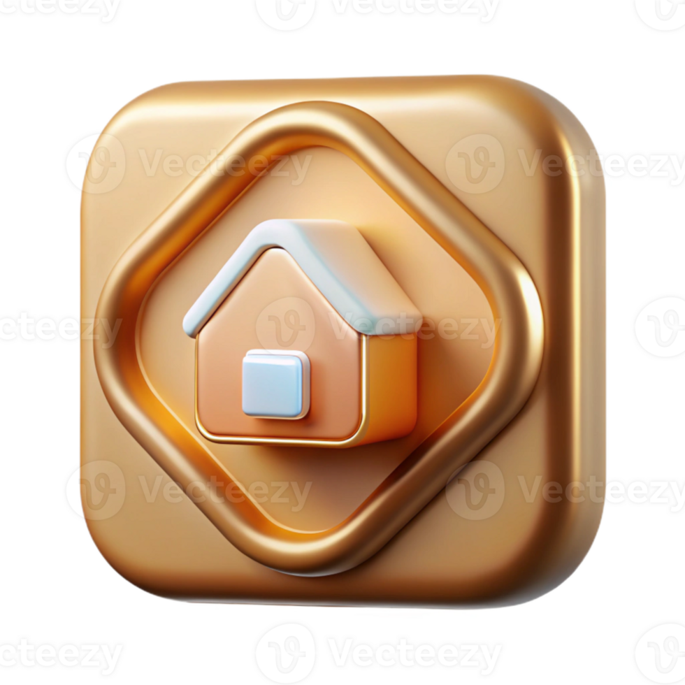 magnificent creative Smart Home User Interface Icon Isolated for App Design professional png