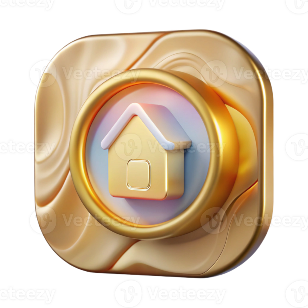 extraordinary minimalist Smart Home User Interface Icon Isolated for App Design genuine png