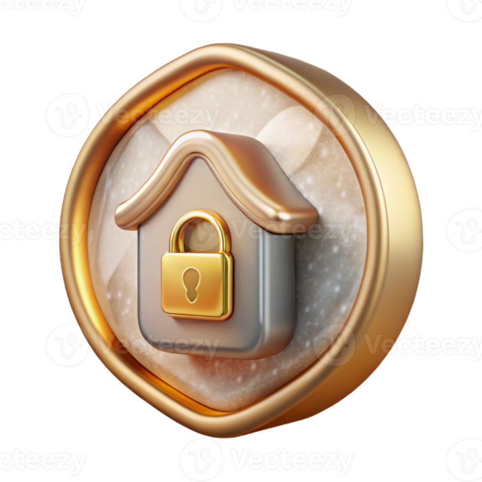 beautiful traditional Smart Home User Privacy Icon Transparent for Data Protection high quality png