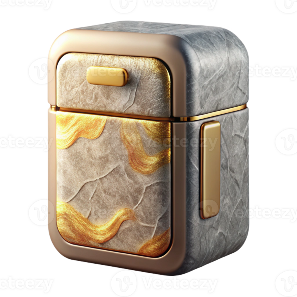 vibrant creative Smart Refrigerator Icon Transparent Background for Ui Design detailed png