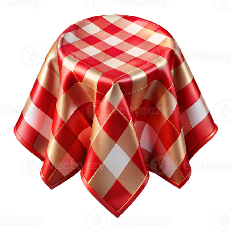 extraordinary artistic Tablecloth Red Checkered Picnic Transparent for Food Illustrations original png