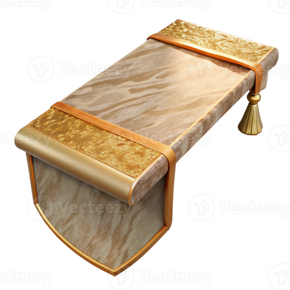 elegant artistic Table Runner Cutout for Dining Table Decor png