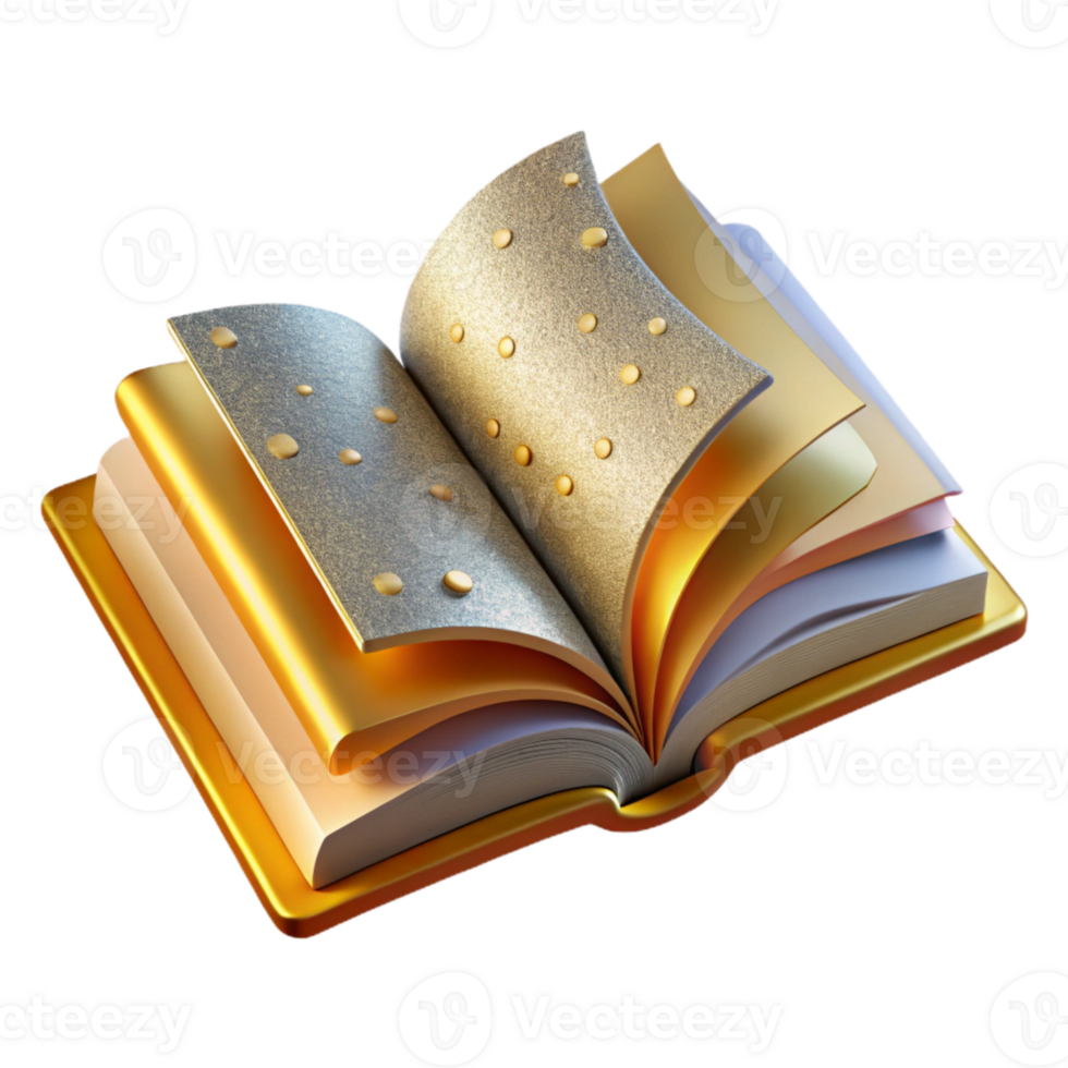 magnificent contemporary Textbook Open Pages Cutout for Educational Materials png