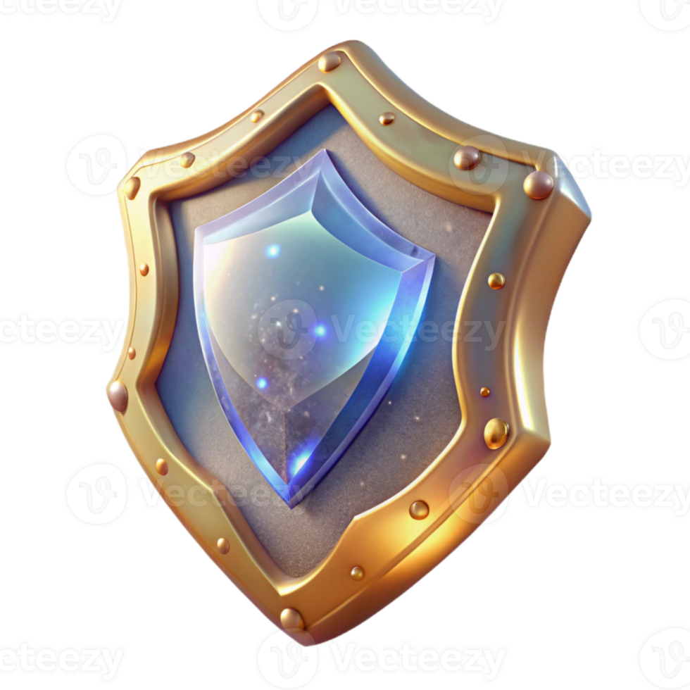 serene traditional Transparent Energy Shield for Game Assets high quality png