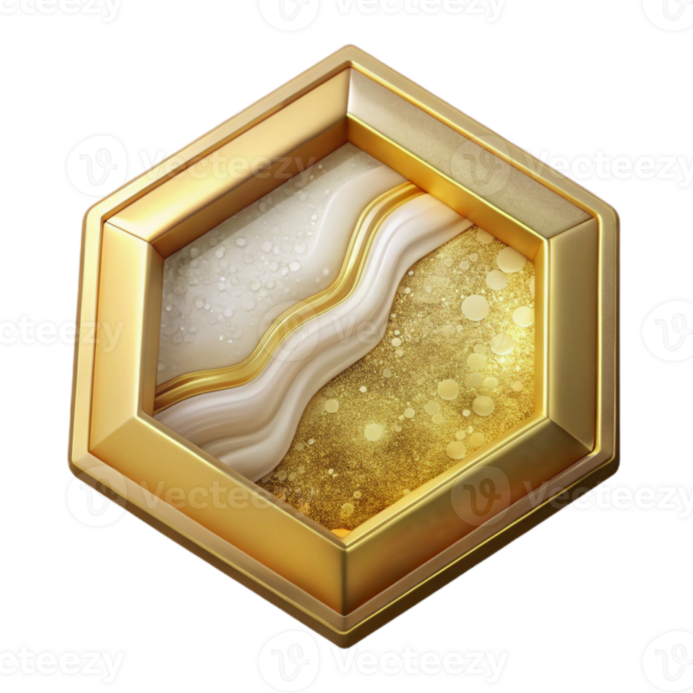 elegant classic Transparent Hexagon Grid for Sci Fi Ui Design png
