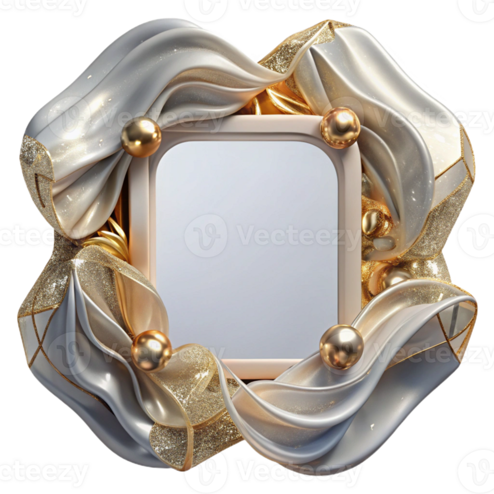 beautiful rustic Transparent Tech Frame Border for Futuristic Design original png