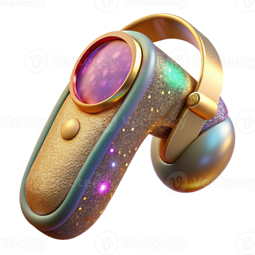 serene classic Virtual Reality Controller Grip Cutout for Ergonomic Design professional png