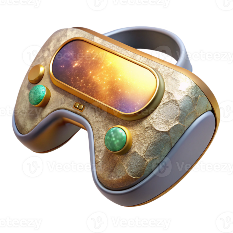beautiful modern Virtual Reality Controller Cutout for Metaverse Projects original png