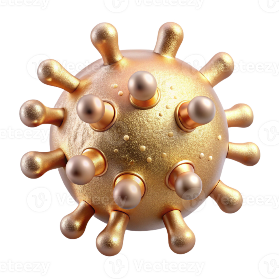 dramatic artistic Virus Bacteria Infection Icon Transparent for Microbiology exclusive png