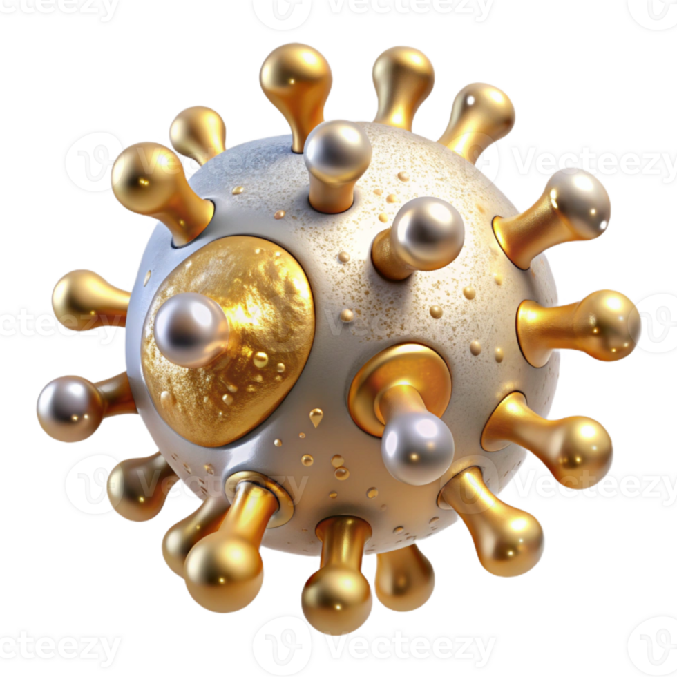 stunning modern Virus Microbiology Infection Cutout Medical Science detailed png
