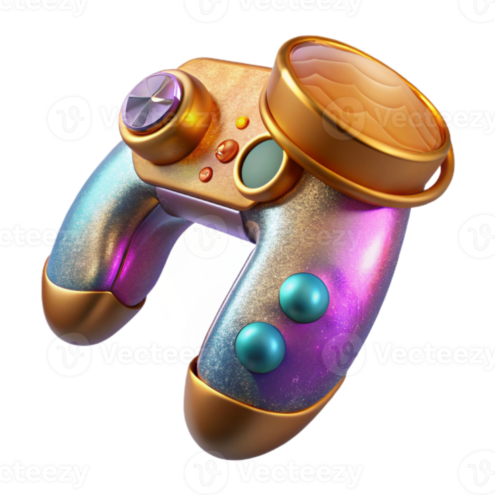 impressive abstract Vr Controller with Hand Transparent for Gaming Ads premium png
