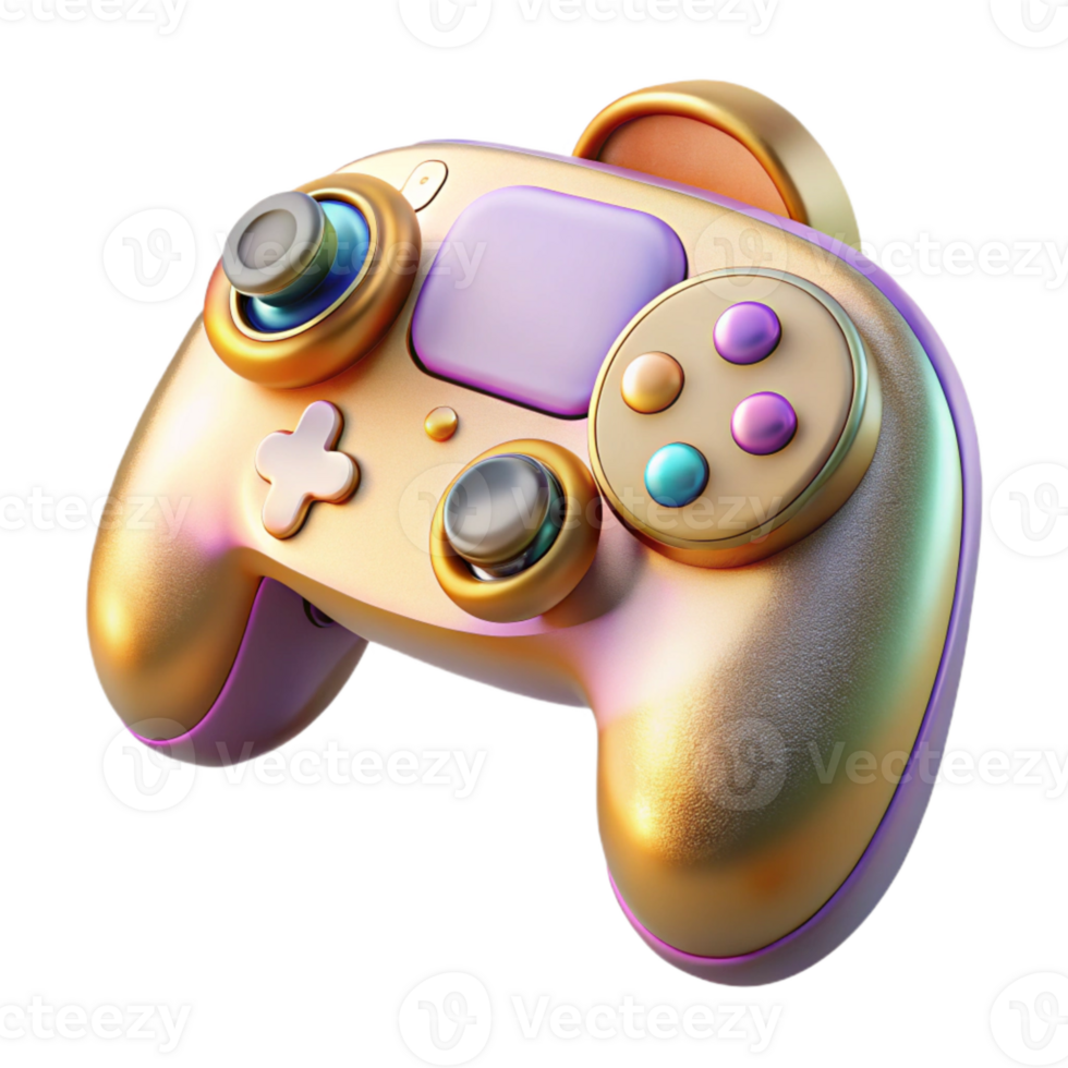 serene rustic Vr Controller with Joystick Cutout for Game Controls authentic png