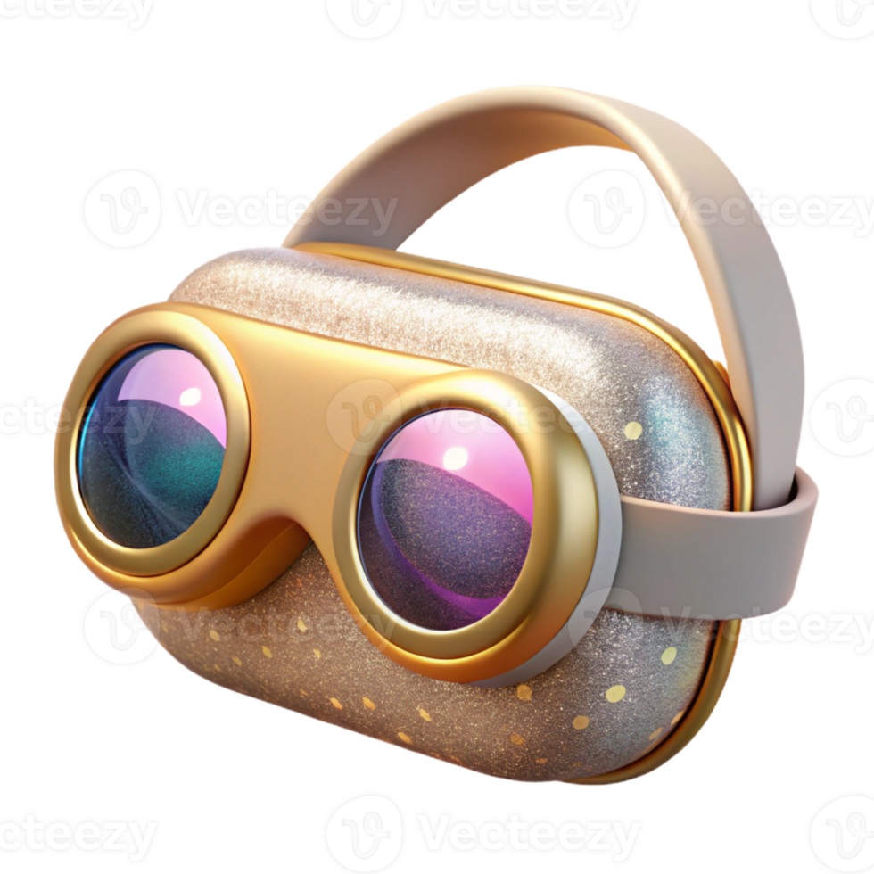 beautiful modern Vr Goggles with Sensors Transparent for Tracking Technology professional png