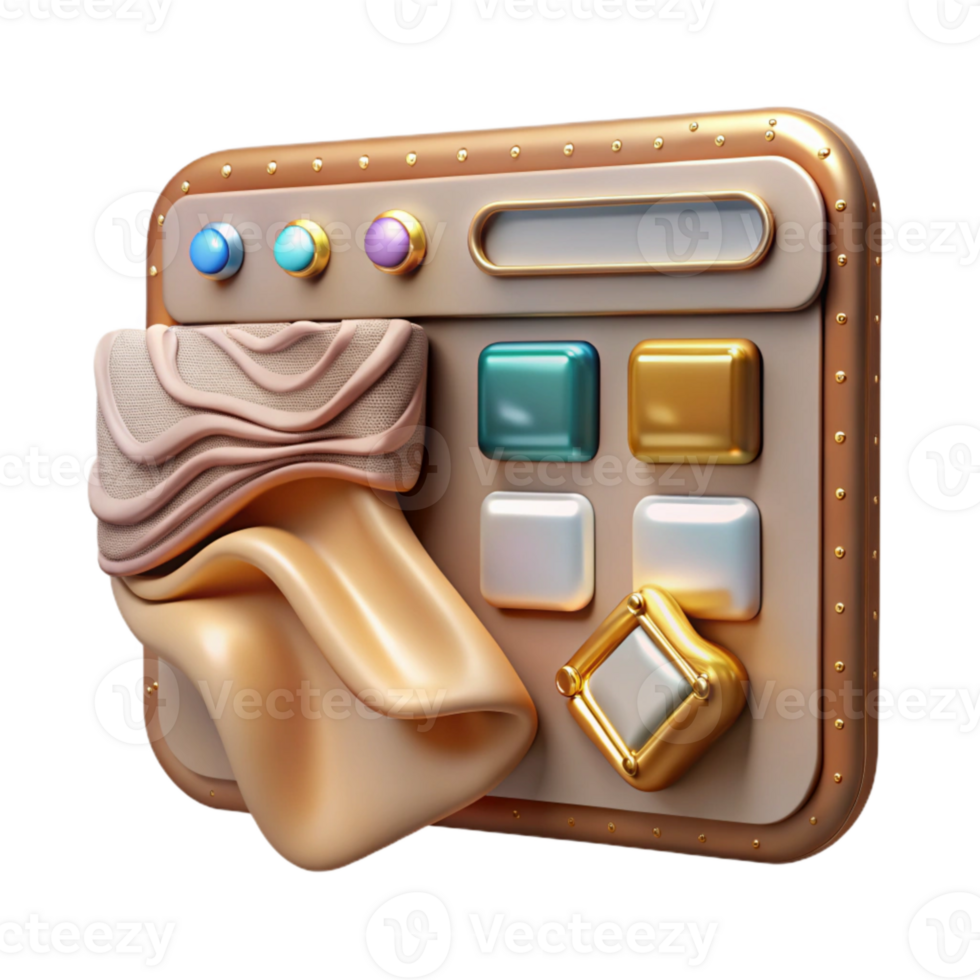 elegant abstract Website Development Code Cutout for Programming authentic png