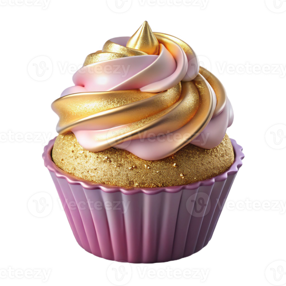 stunning creative Wedding Cupcake Dessert Treat Cutout for Bakery Graphics detailed png