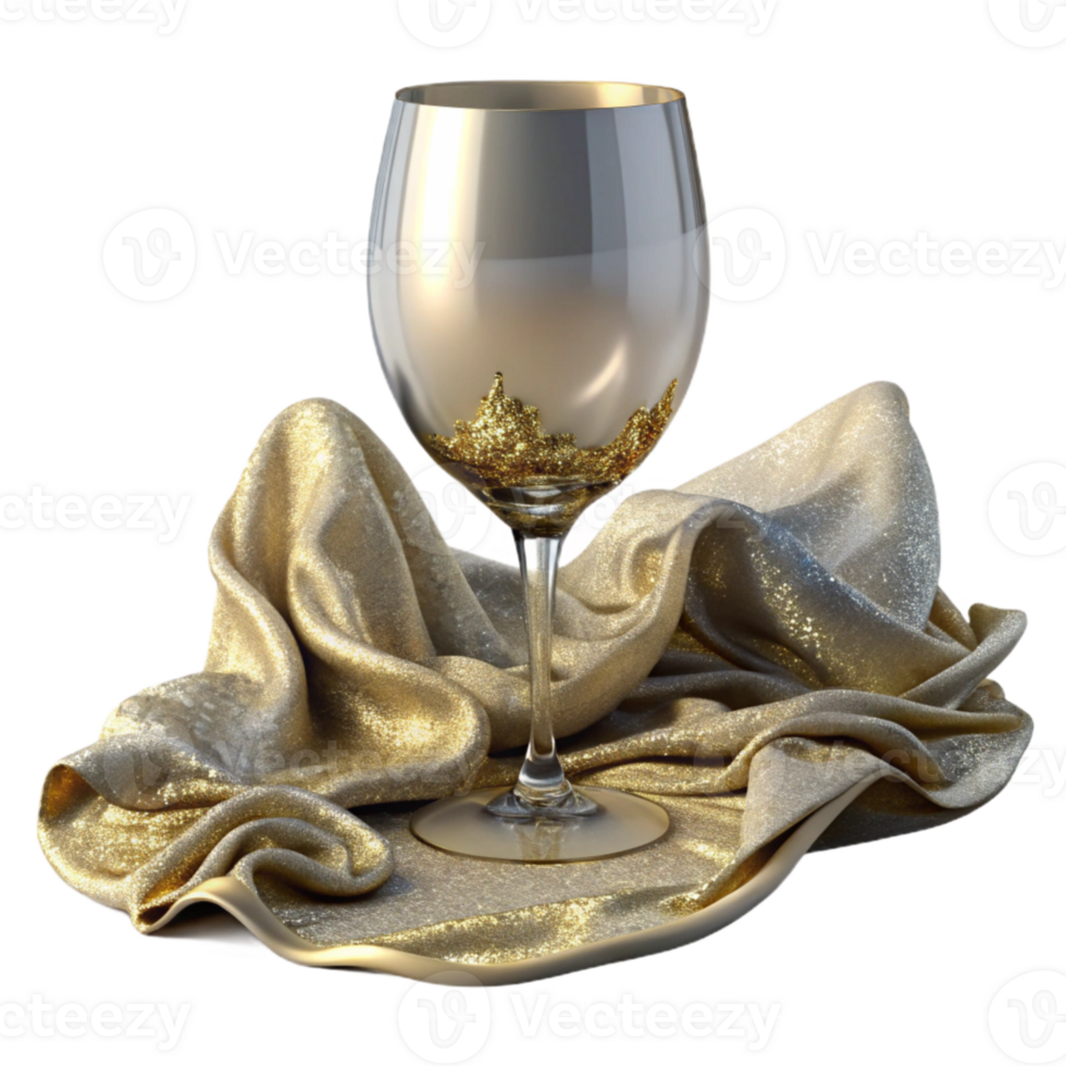 stunning rustic Wine Glass Empty Clear Stemware Isolated for Restaurant Websites detailed png