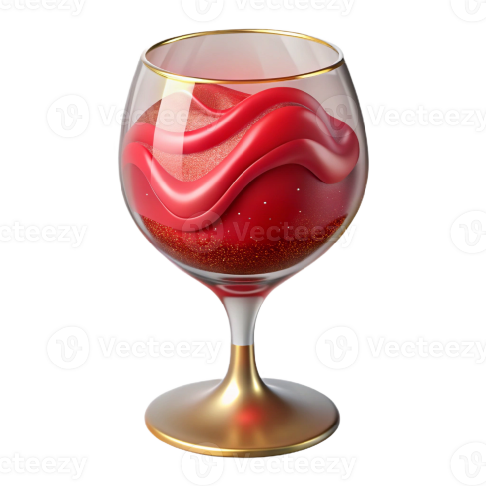 beautiful minimalist Wine Glass Red Wine Beverage Transparent for Wine Tasting Events authentic png
