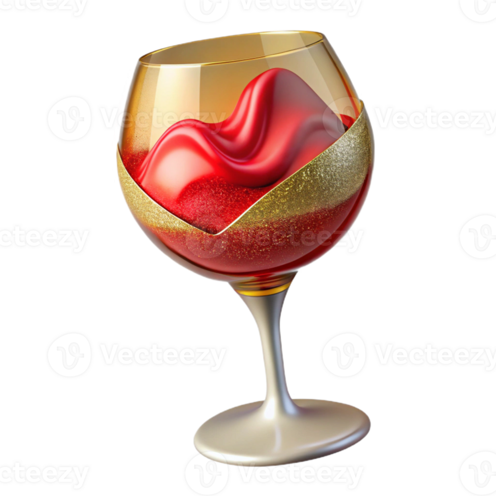 beautiful vintage Wine Glass Red Wine Beverage Transparent for Wine Tasting Events original png