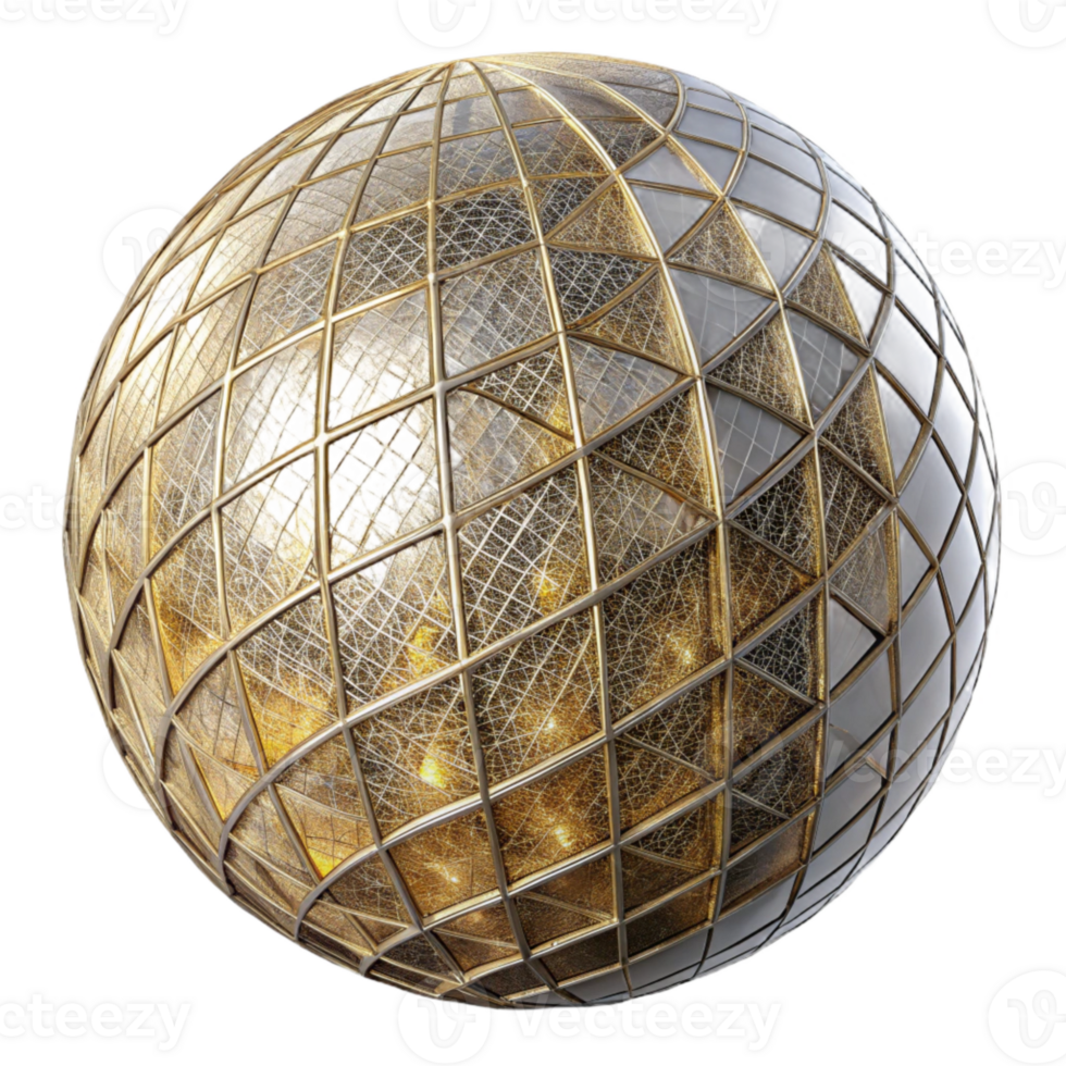 elegant classic Wireframe Vr Sphere Transparent for 3d Modeling Tutorials genuine png