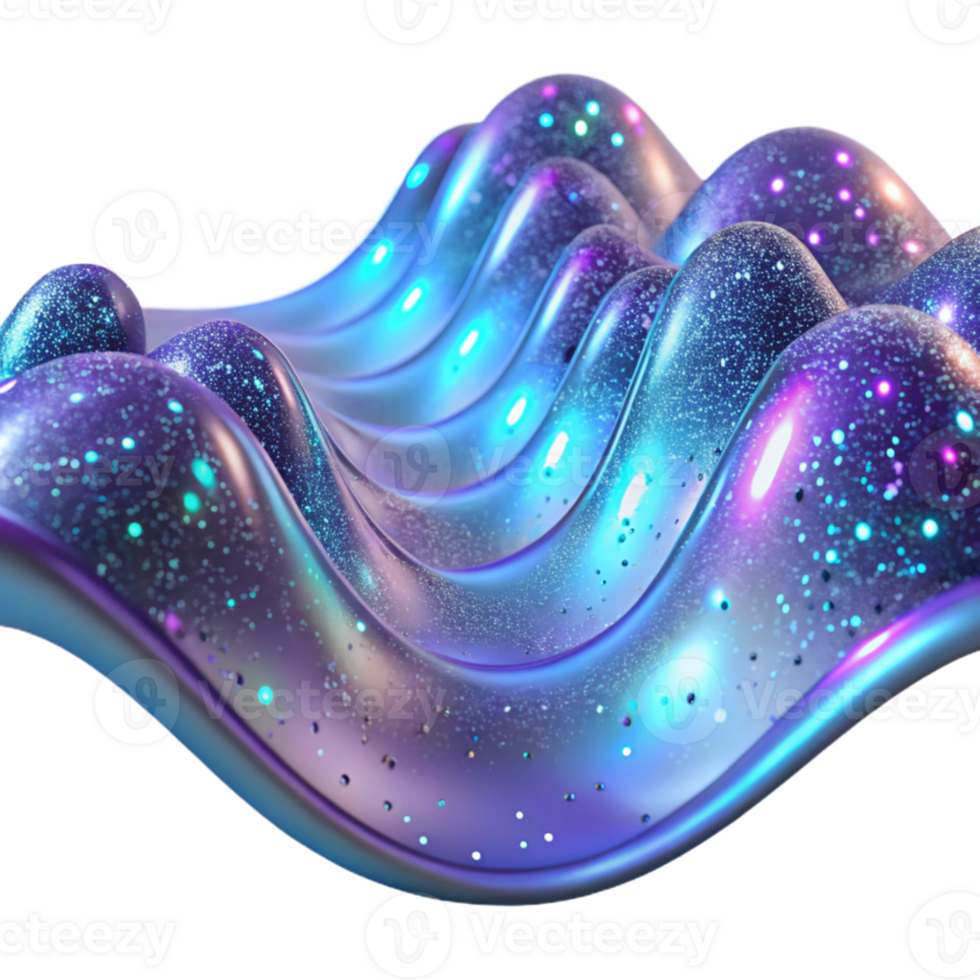 stunning rustic A field of shimmering, holographic particles, forming a wave-like pattern, illuminated by a cool, neon light, with a futuristic, sci-fi aesthetic original png