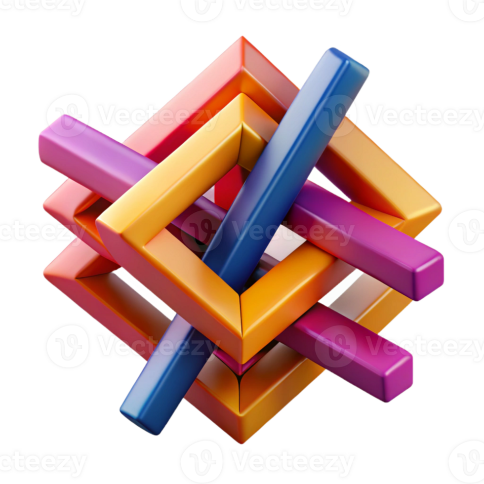 impressive vintage A dynamic composition of intersecting, geometric lines, in bold, contrasting colors, illuminated by a dramatic, directional light, with a constructivist art style authentic png
