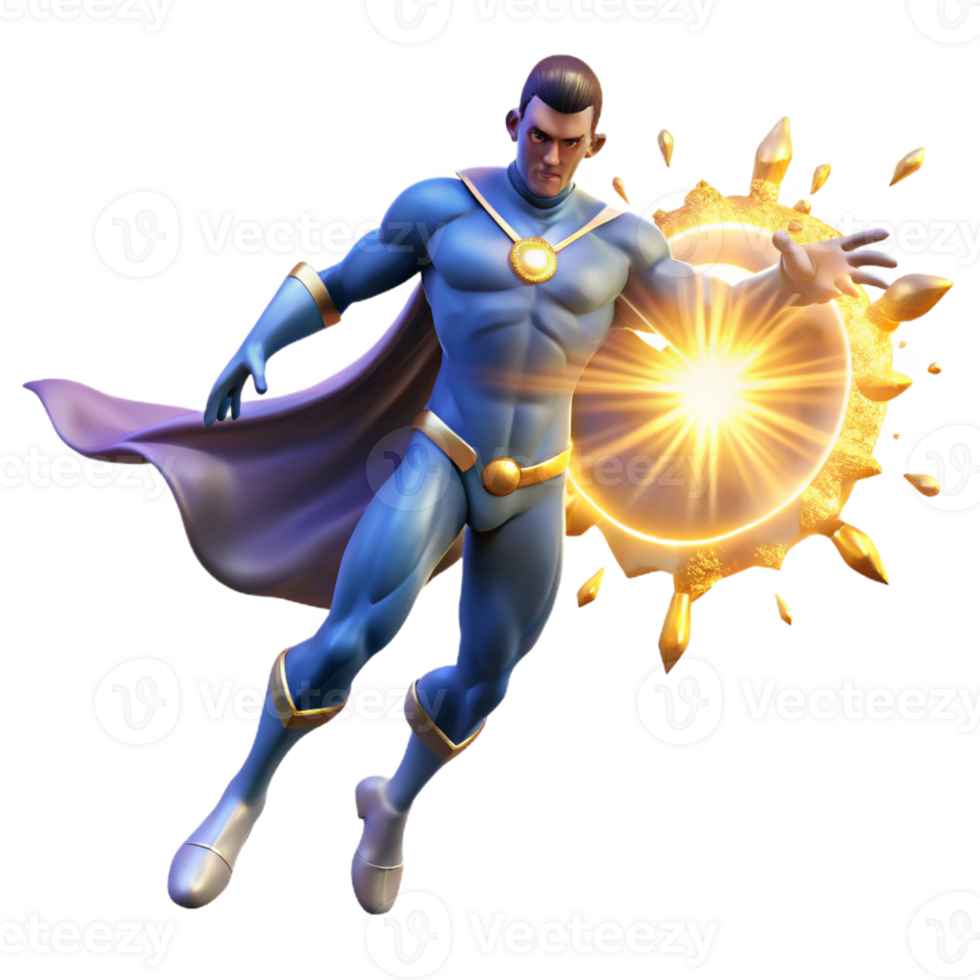 elegant rustic A cosmic superhero with celestial energy swirling around them, creating a supernova, lit by the blinding light of exploding stars, in a grand, epic style original png