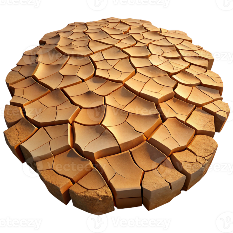 impressive minimalist A cracked desert floor, extreme close-up, harsh sunlight original png