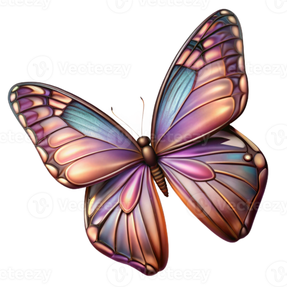 impressive vintage A close-up of a butterfly wing, intricate details, macro photography authentic png