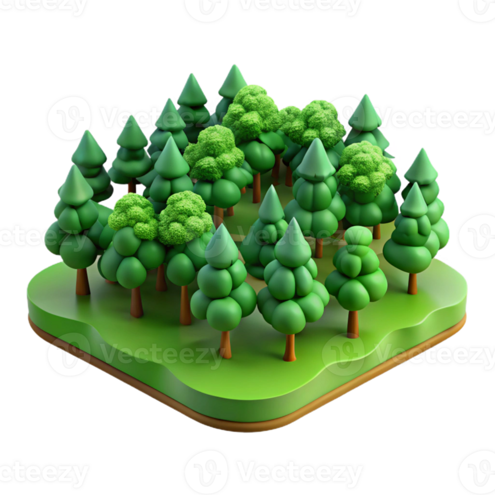 stunning traditional A lush green forest, aerial view, landscape photography style detailed png