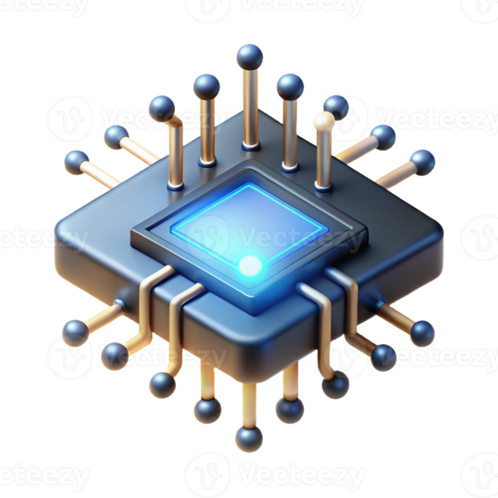 indrukwekkend creatief een single microchip emitting binair code net zo balken van licht, donker achtergrond, abstract digitaal kunst, hoog resolutie png