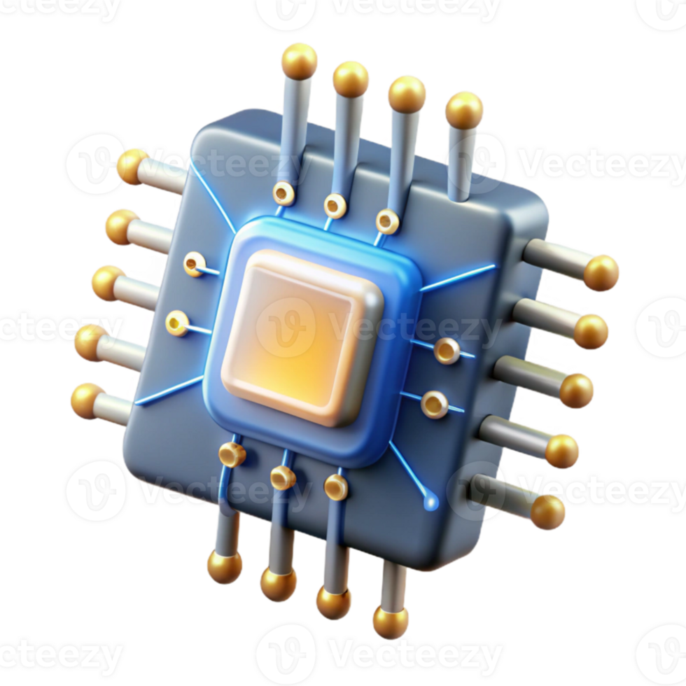 impressive creative A single microchip emitting binary code as beams of light, dark background, abstract digital art, authentic png