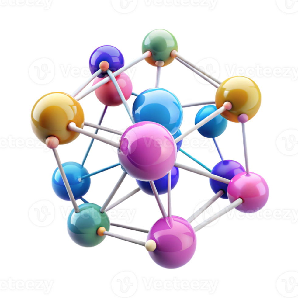 wonderful abstract A digital representation of the internet, interconnected nodes and data streams, vibrant lighting, abstract, original png