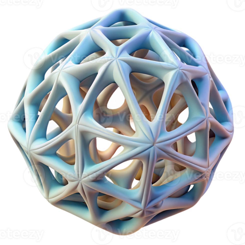 serene artistic An intricate lattice structure, with delicate, interwoven lines and a sense of fragility, illuminated by a soft, ambient light exclusive png